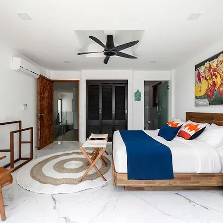 Luxury Blue Coco Sea View Villa - 4X4 Suv Included Koh Samui Exterior photo